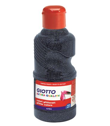 Tempera liquida 250ml azul oscuro glitter giotto f53120800 - 111599