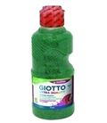 Tempera liquida 250ml verde glitter giotto f53120500