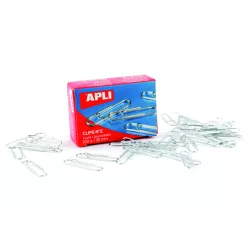 CLIPS GALVANIZADOS 32MM PLATEADO Nº2 C.100 APLI 11714