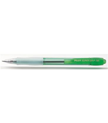 Boligrafo boli retractil verde lima neon super grip pilot 475221 - 44772