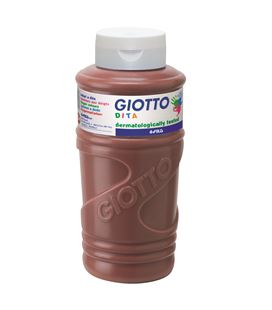 Pintura dedos 750ml marron giotto 536028