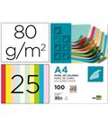 Papel a4 100h color surtido liderpapel pc62- 50332