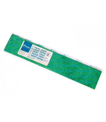 Papel crepe pinocho 2,5mtsx0,5mts verde metal sadipal 11403 - 11403
