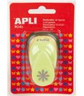 Taladro formas flor verde apli 13067 - 13067