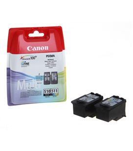 Cartucho inyect pack negro color pg-510 cl-511 canon 2970b010