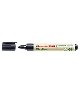 Rotulador permanente negro marker edding 21-01 - 21-01