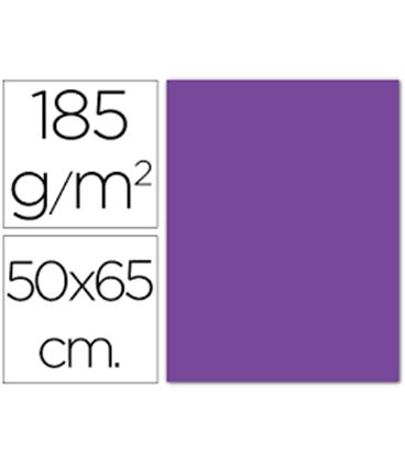 Cartulina 50x65cms 25h 185grs violeta guarro 200040231 - 200040231