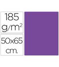 Cartulina 50x65cms 25h 185grs violeta guarro 200040231