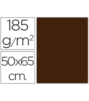 Cartulina 50x65cms 25h 185grs chocolate guarro 200040242 - 200040242
