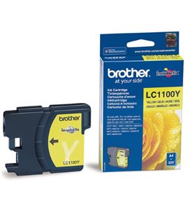 Cartucho inkjet amarillo alta capacidad lc-1100hyy brother