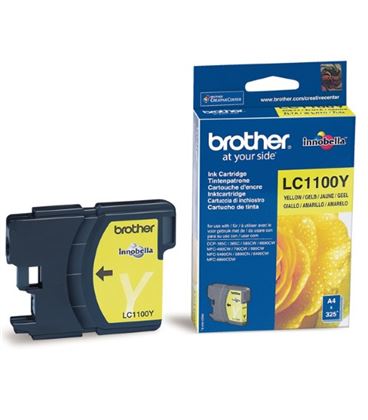 Cartucho inkjet amarillo alta capacidad lc-1100hyy brother - LC1100Y