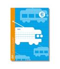 Cuaderno 4º 4mm 30h 70g cuadrovia lamela 06004 102331