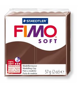 Pasta moldear chocolate fimo soft staedtler 8020-75