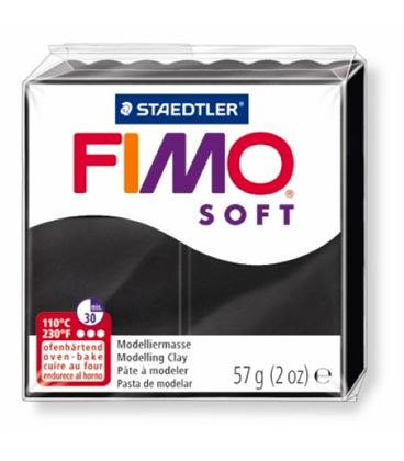 Pasta moldear negro fimo soft staedtler 8020-9 - 8020-9