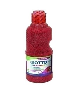 Tempera liquida 250ml rojo glitter giotto-fila f53120600