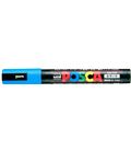 Rotulador permanente 2,5mm azul claro "8" pc-5m posca uni 916209