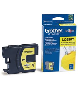 Cartucho inkjet amarillo lc-980y brother - LC980Y