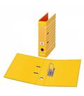 Archivador palanca a4 70mm rayado amarillo policolor dohe 90136