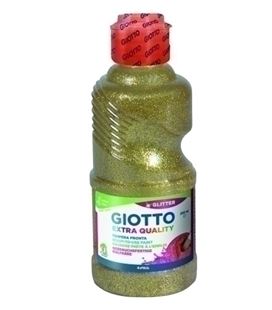 Tempera liquida 250ml oro glitter giot-fila 531201