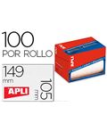 Etiqueta rollo 105mmx149mm blanca 100u apli 1706