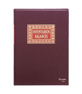 Libro contable fº inventarios/balances 100h dohe 09915