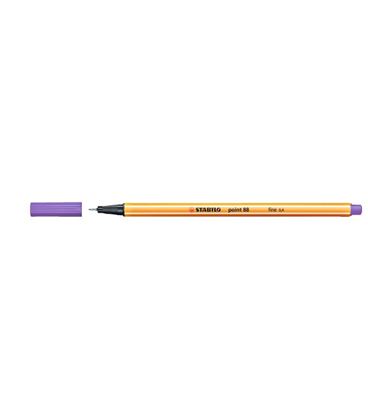 Rotulador 04 punta fibra violeta point 88 stabilo 88/55 - 190803