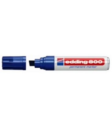 Rotulador permanente biselada recarg azul 800 edding 800-03 - ED80003