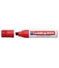 Rotulador permanente biselada recarg rojo 800 edding 800-02 - 191013