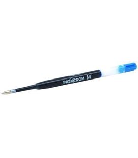 Recambio boligrafo boli medium plastico azul inoxcrom 939719