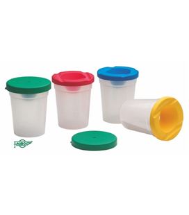 Bote antiderramado surtido + tapa 10u faibo 767t - 230453
