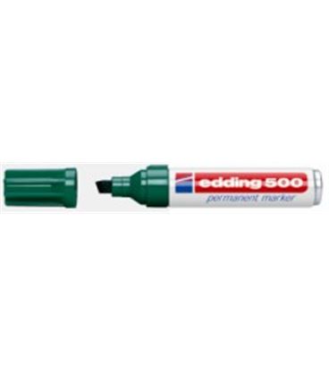 Rotulador permanente biselada recarg verde edding 500-04 - ED50004