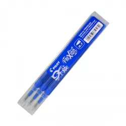 RECAMBIO FRIXION BORRABLE AZUL 3U. PILOT BLS-FR7-L-S3 356070
