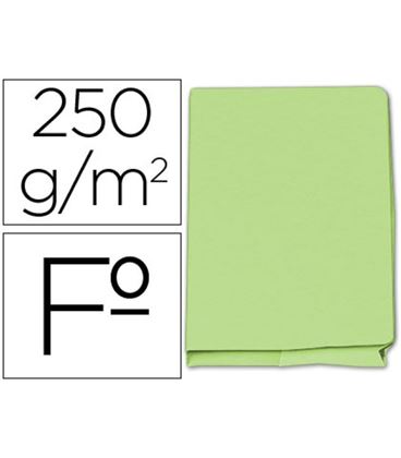 Subcarpeta pocket fº verde c/sola caja 25u. elba 400040685 - 34580