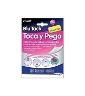 Adhesivo en laminas 4u toca y pega blu-tack 1694 017622 - 41510