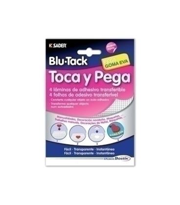 Adhesivo en laminas 4u toca y pega blu-tack 1694 017622 - 41510