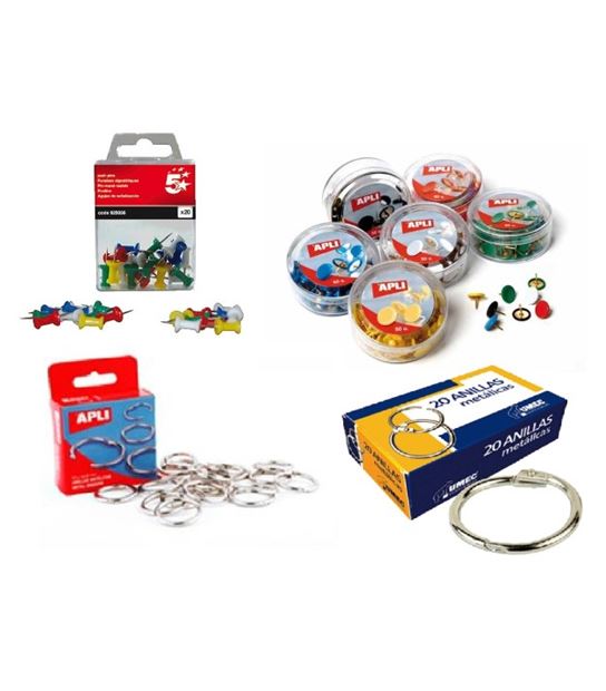 Anillas y Chinchetas