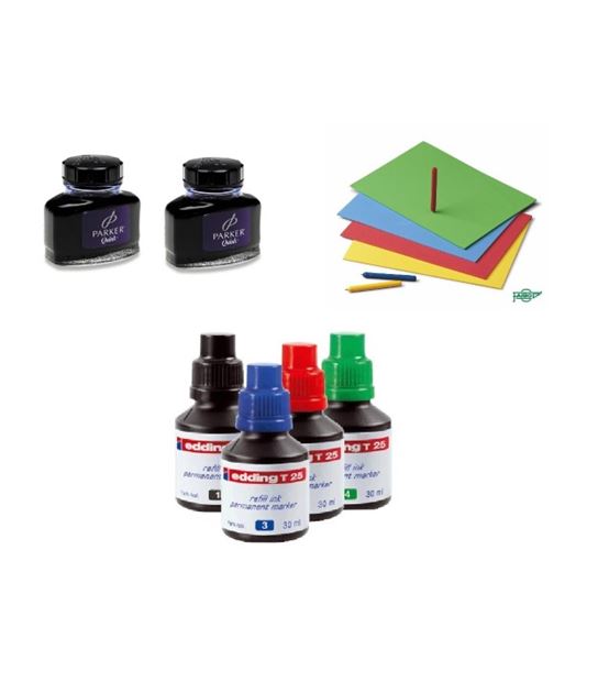 Almohadillas y Tinteros