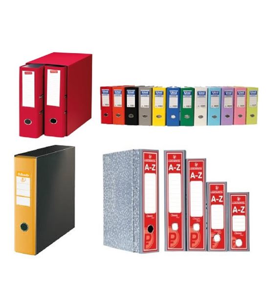 Archivador Palanca y sus Cajetines