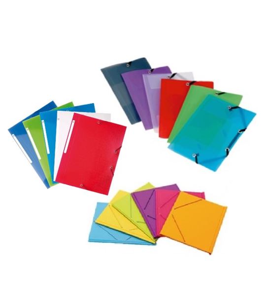 Carpetas de Gomas y Solapas de PVC o PP