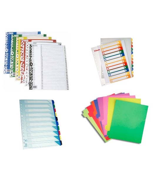 Separadores para Carpetas