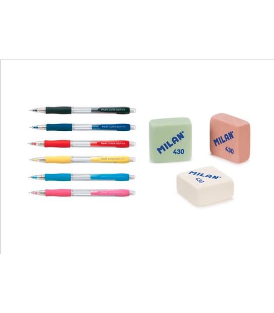 Gomas de Borrar y Portagomas